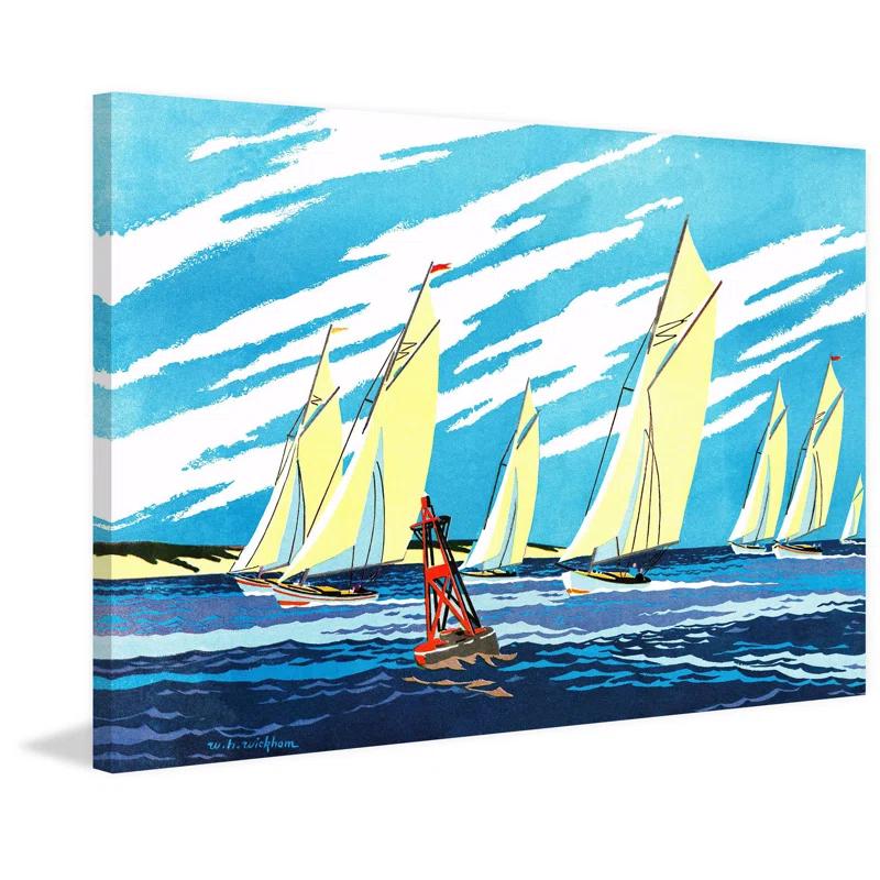 Marmont Hill " Yellow Sailboats "