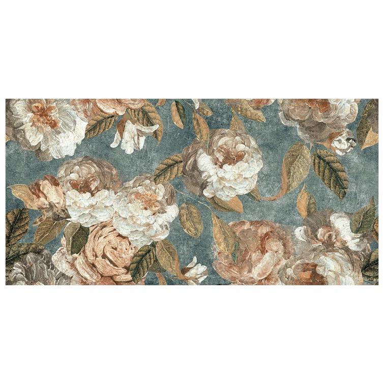 Merola Tile Parete Fiori 24" x 47" Porcelain Natural / Floral Wall & Floor Tile