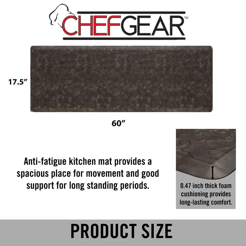 Chef Gear Embossed Soothing Comfort Anti-Fatigue Mat