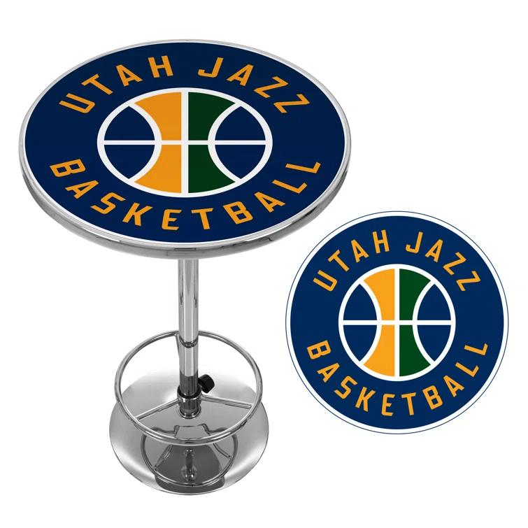 Trademark Global NBA Logo Bar Table with Footrest | Wayfair