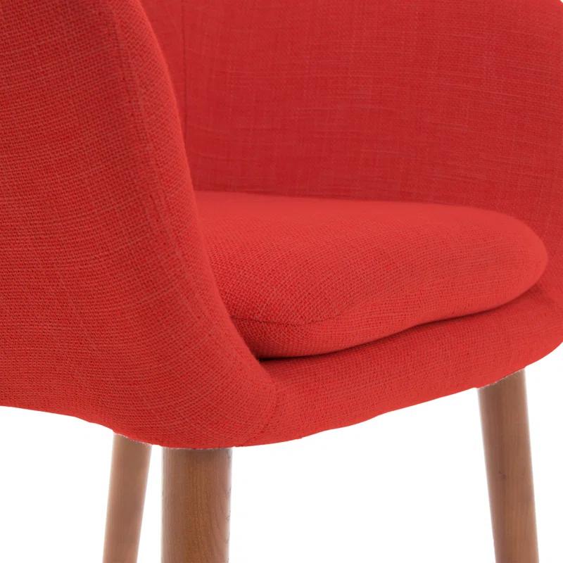 Elle Decor Adore Decor Roux Mid-Century Accent Chair for Home Office or Living Room