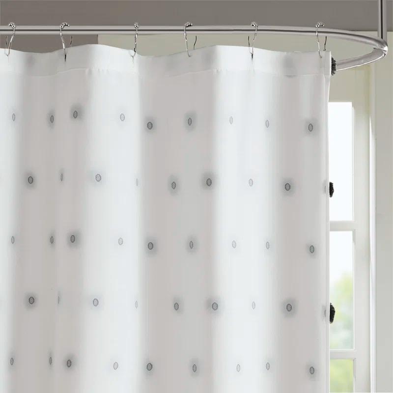 Madison Park Sophie Polka Dots Shower Curtain