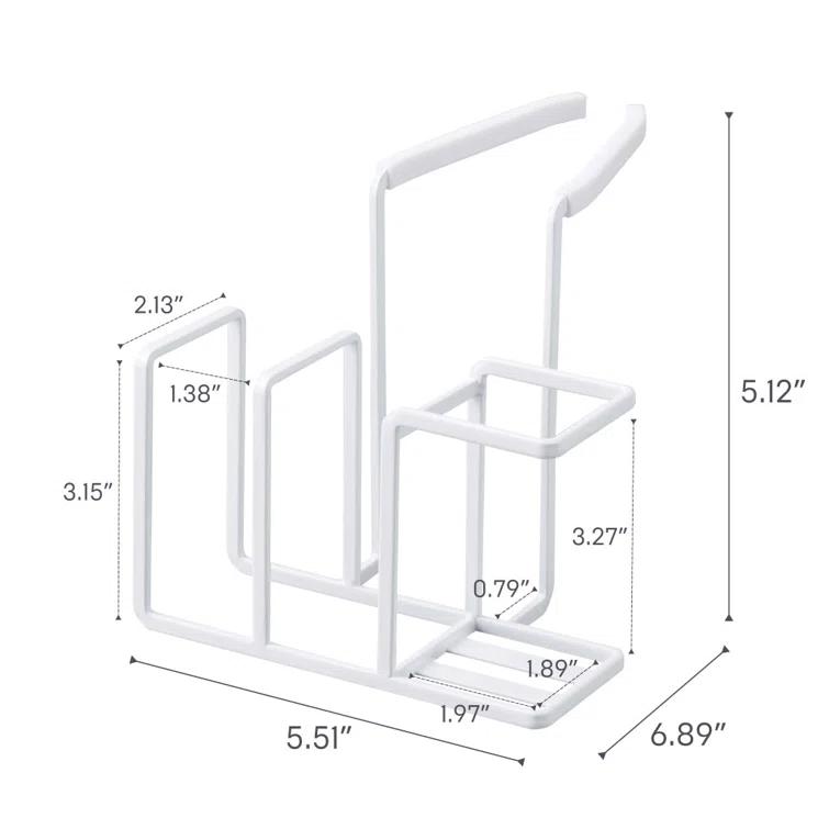 Yamazaki Home Steel Sponge Holder