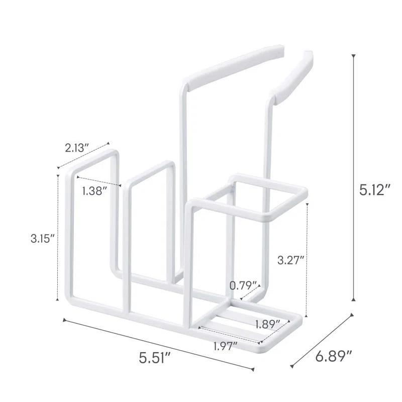 Yamazaki Home Steel Sponge Holder