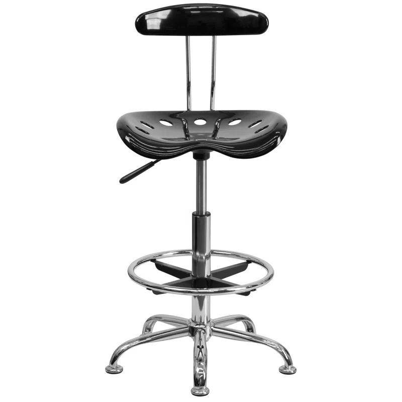 Flash Furniture Monroe Adjustable Height Swivel Bar Stool