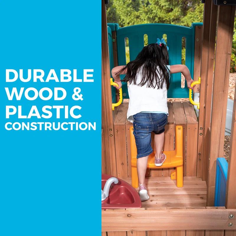 Step2 Step2 Woodland Adventure Kids Outdoor Playhouse for Toddlers