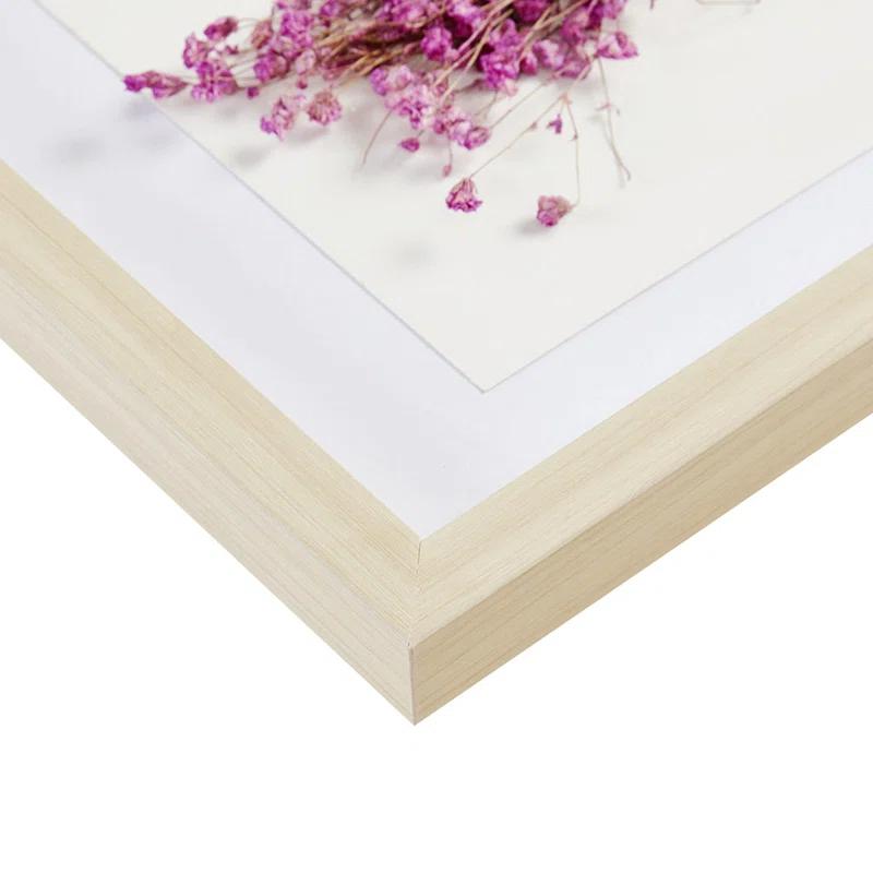 Dried Flower 2-Piece Shadow Box Wall Decor Set