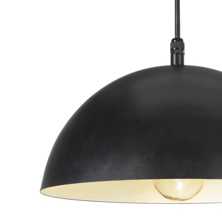 Peridot Outdoor Pendant Light by Regina Andrew - Black / Small