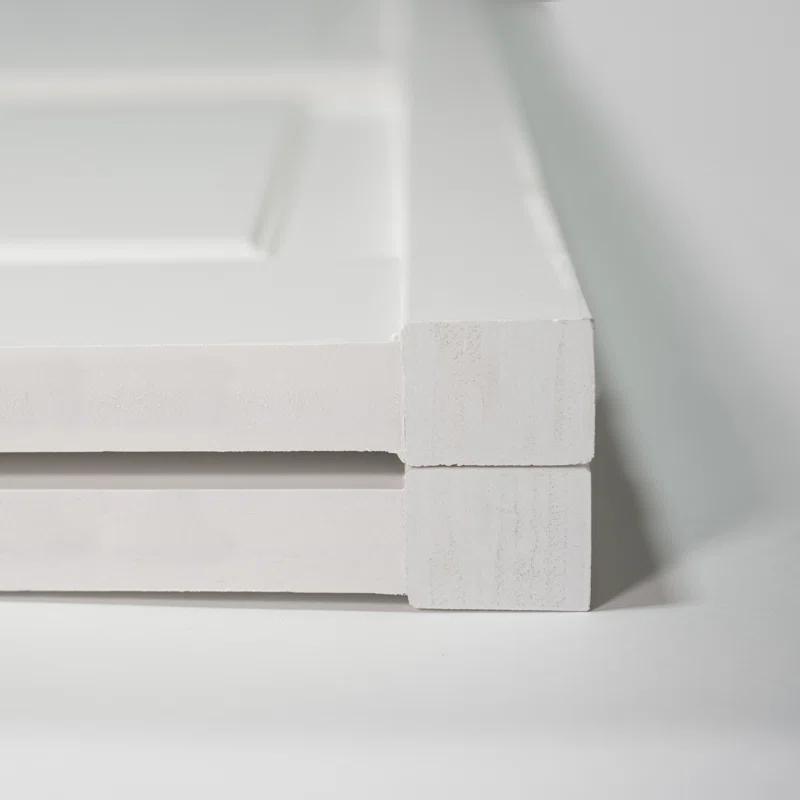 Kimberly Bay Louvered Wood Painted Plantation Bi-Fold Door