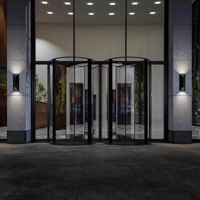 Maglev Aluminum LED Flush Mounted Sconce