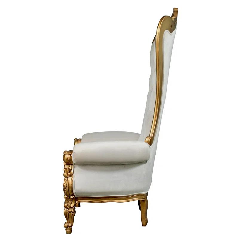 Design Toscano Contessa Baroque Wingback Chair