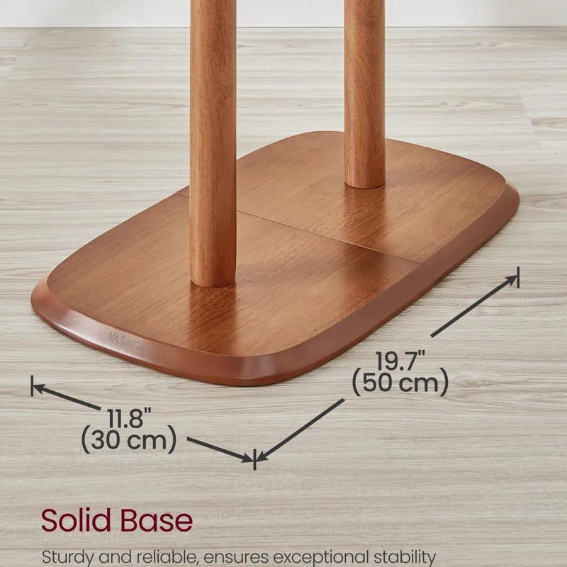 Latitude Run® Coat Rack Stand With 8 Hooks