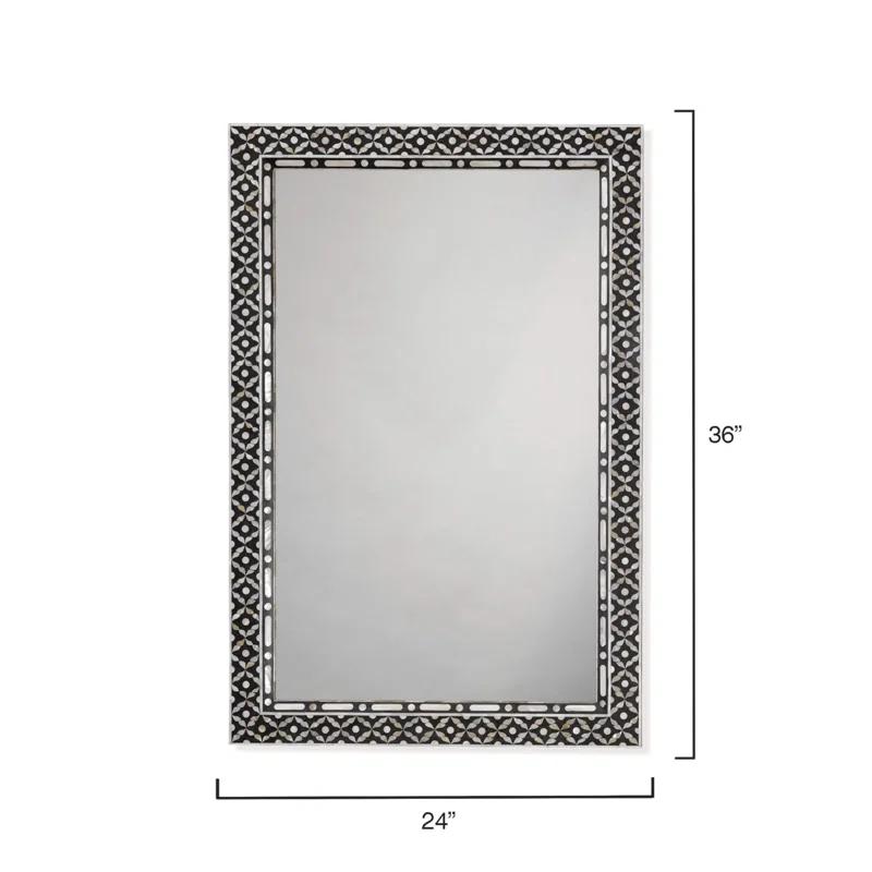 Evelyn Coquillage Flat Wall Mirror