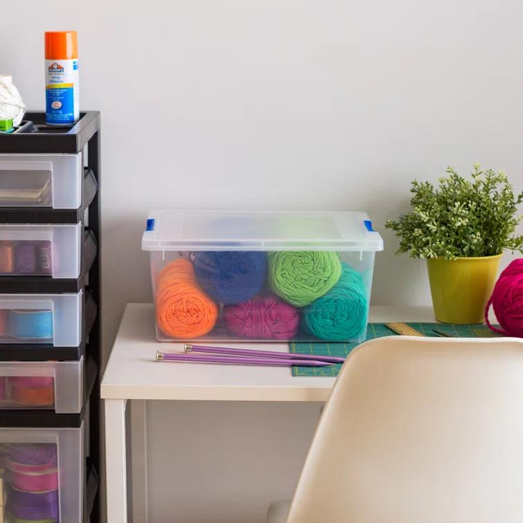 IRIS USA, Inc. IRIS USA, Inc. Plastic Storage Tub & Tote (Set of 4)