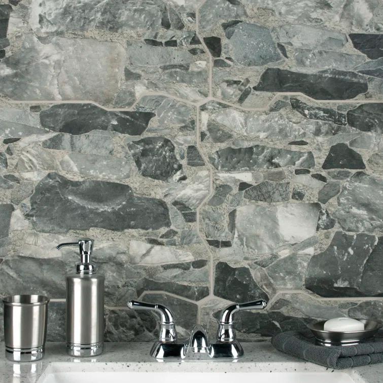 Merola Tile Rambla 15" x 23" Porcelain Stone Look Wall & Floor Tile