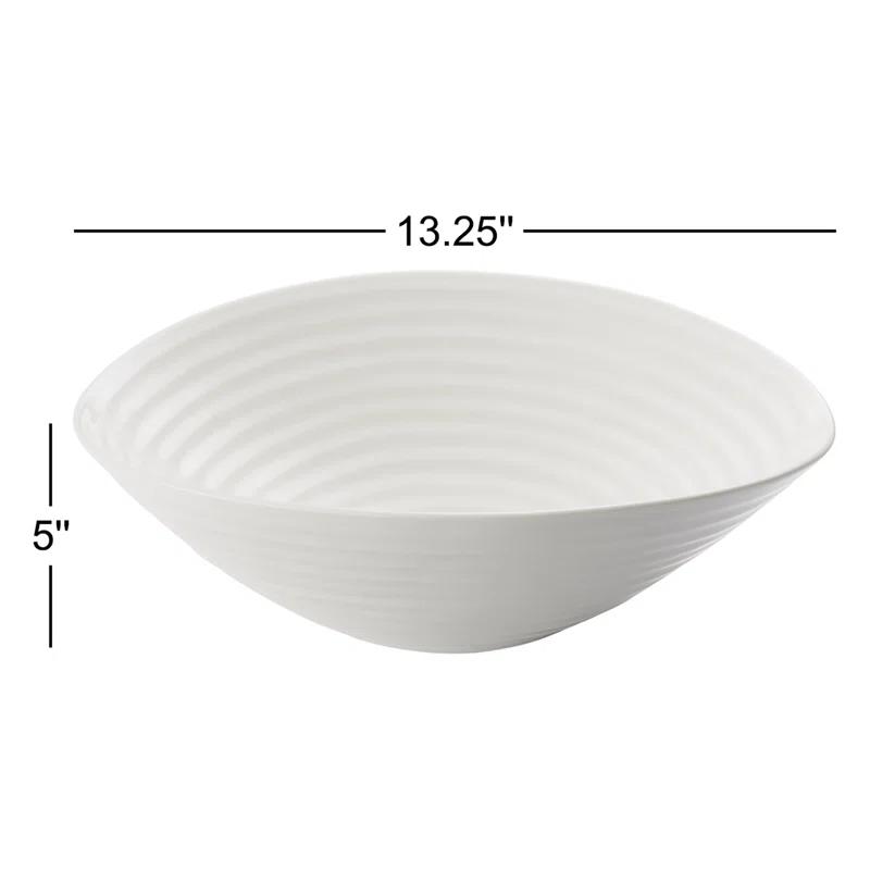 Portmeirion Sophie Conran White Salad Bowl