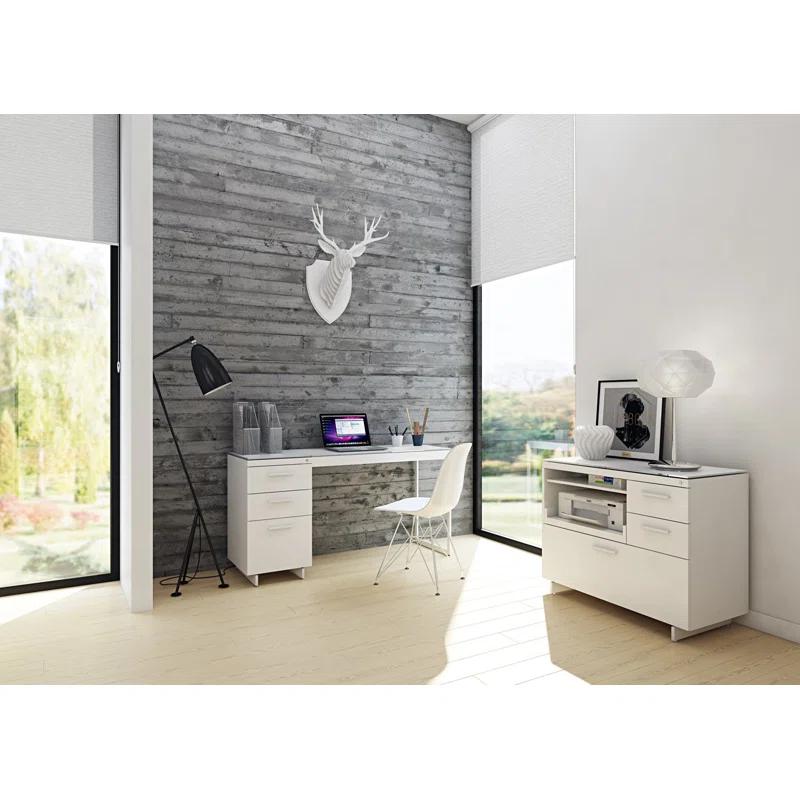 BDI Centro 15.5'' Wide 3 -Drawer File Cabinet