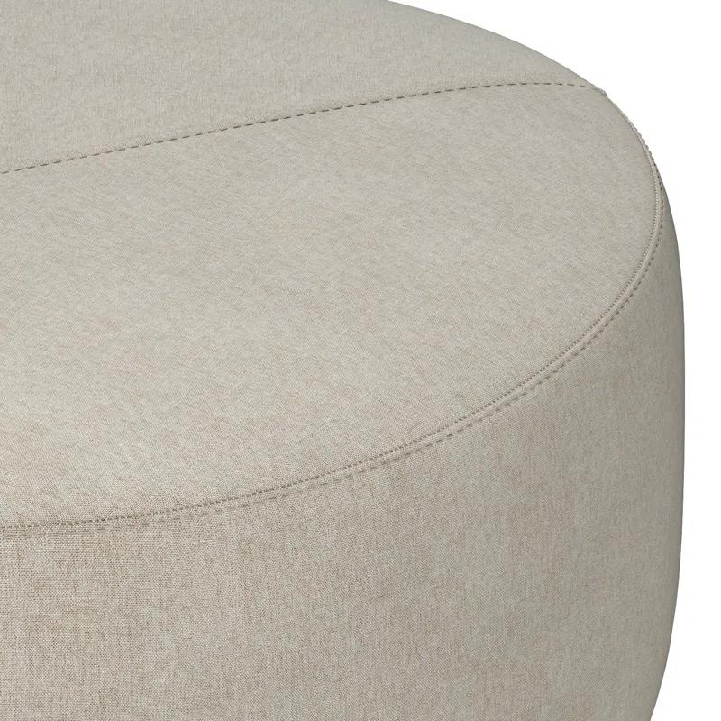 Simpli Home Moore Upholstered Ottoman