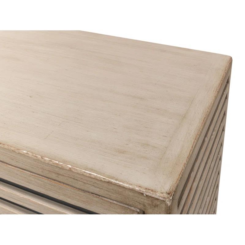 Sarreid Ltd St. Nevis 92'' Solid Wood Sideboard