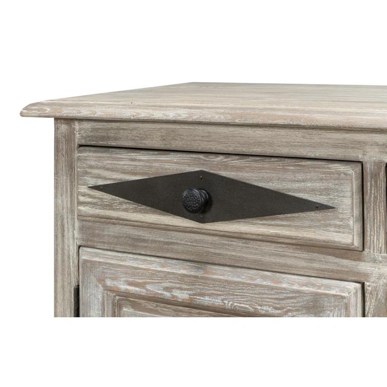 Sarreid Ltd Bungalow 54'' Solid Wood Sideboard