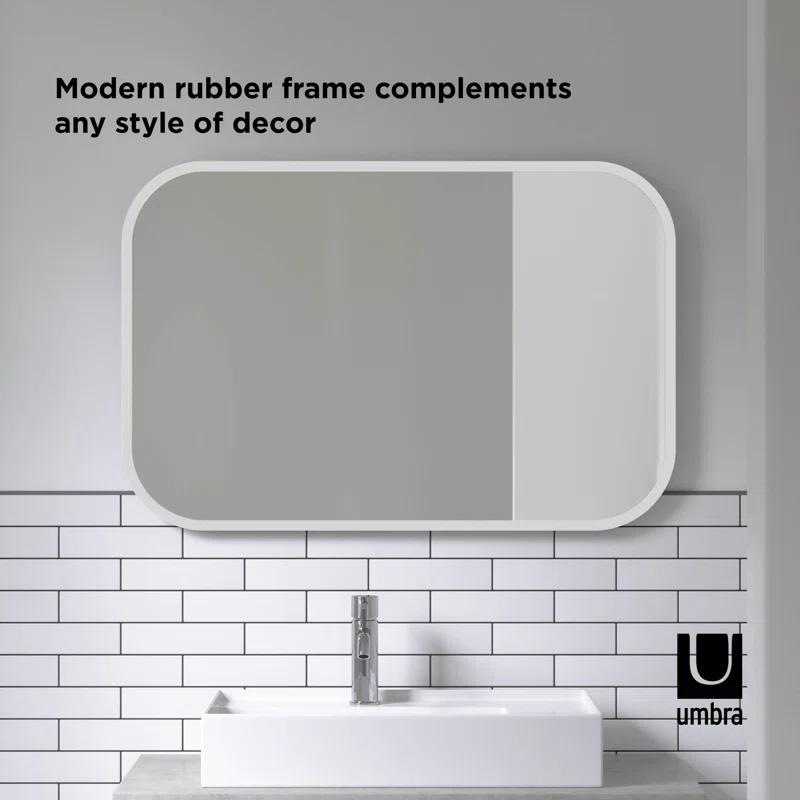 Hub Rubber Flat Mirror