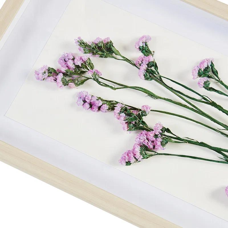 Dried Flower 2-Piece Shadow Box Wall Decor Set