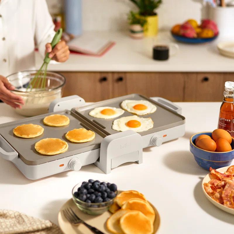 bella Bella Fold & Store Dual Temp Griddle