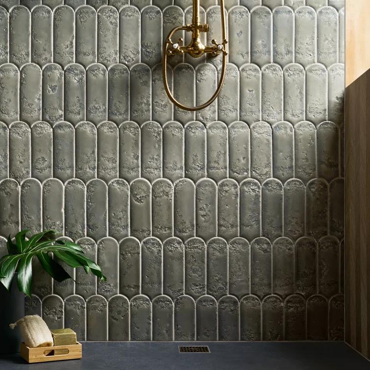 Bond Tile Airy 2.83 In. X 7.68 In. Textured Glossy Ceramic Wall Tile (5.16 Sq. Ft. / Case)