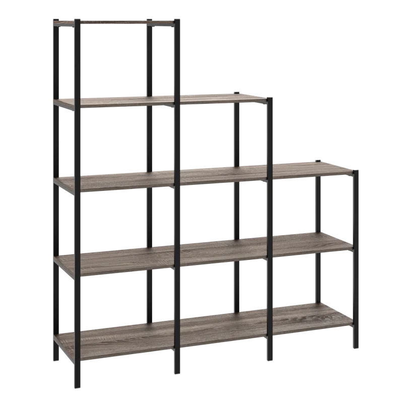 ClosetMaid 45.67'' W Steel Frame Step Bookcase