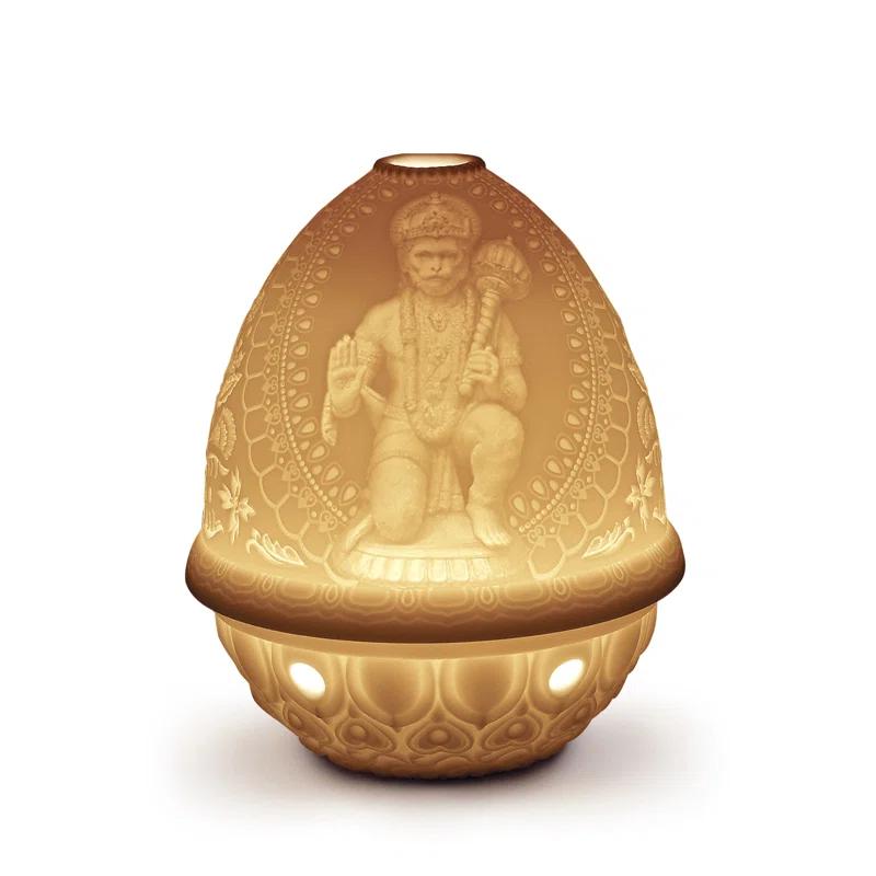 Lladro Hanuman 4.72" Lithophane Novelty Light
