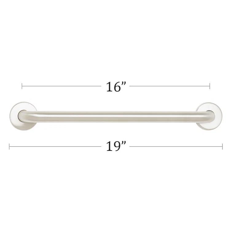 Seachrome Straight Bathroom Safety Grab Bar IGSS-160-QCR