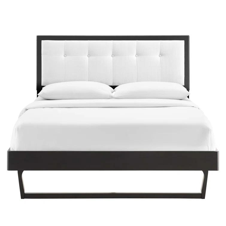 Modway Willow Wood Platform Bed with Angular Frame