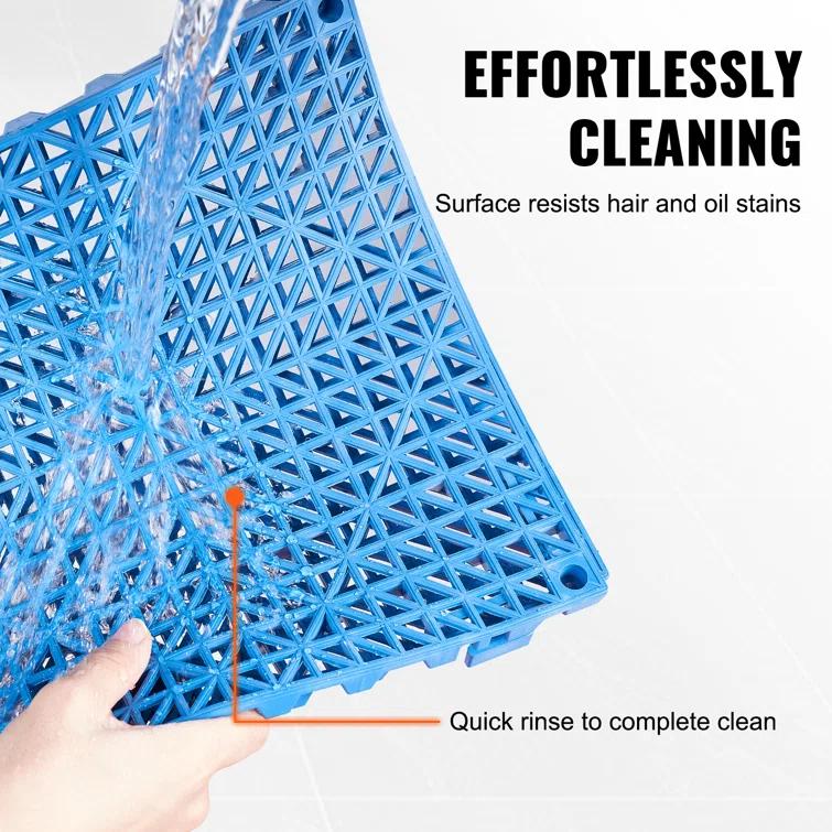 VEVOR VEVOR 12" X 12" Drainage Mats In Different Colors VEVOR 12 W x 12 L Outdoor Deck Tiles (Set of 50)