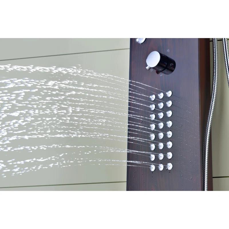 ANZZI SP-AZ016 59.37'' Shower Panel with Adjustable Shower Head