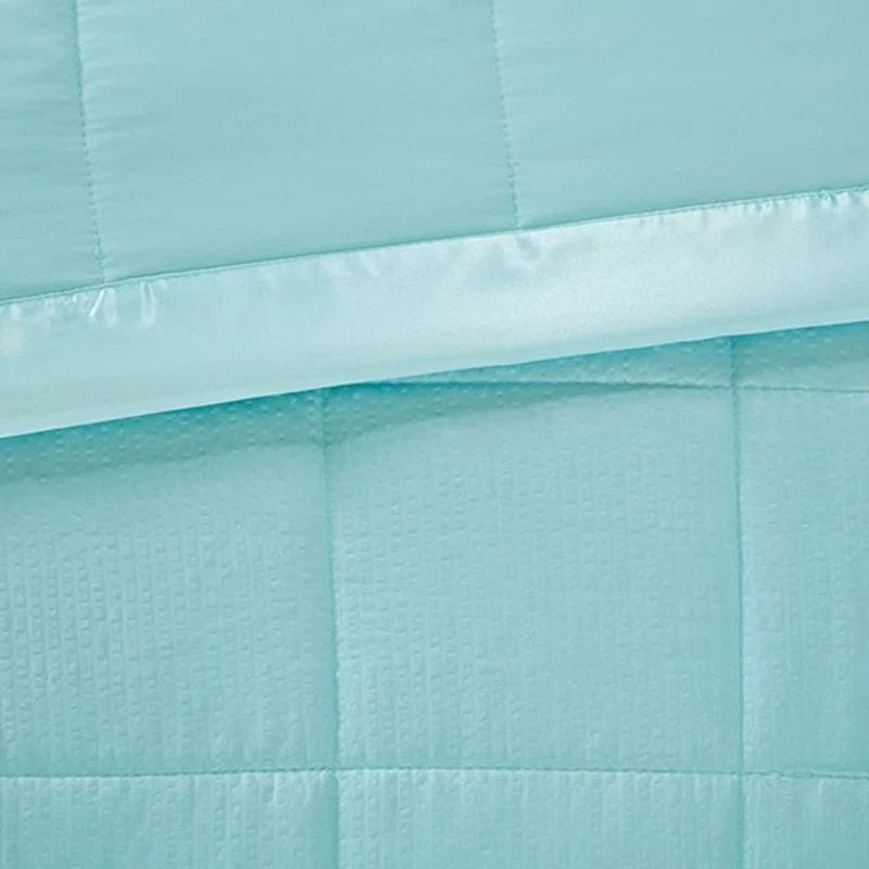 Madison Park Cambria Oversized Down Alternative Blanket with Satin Trim