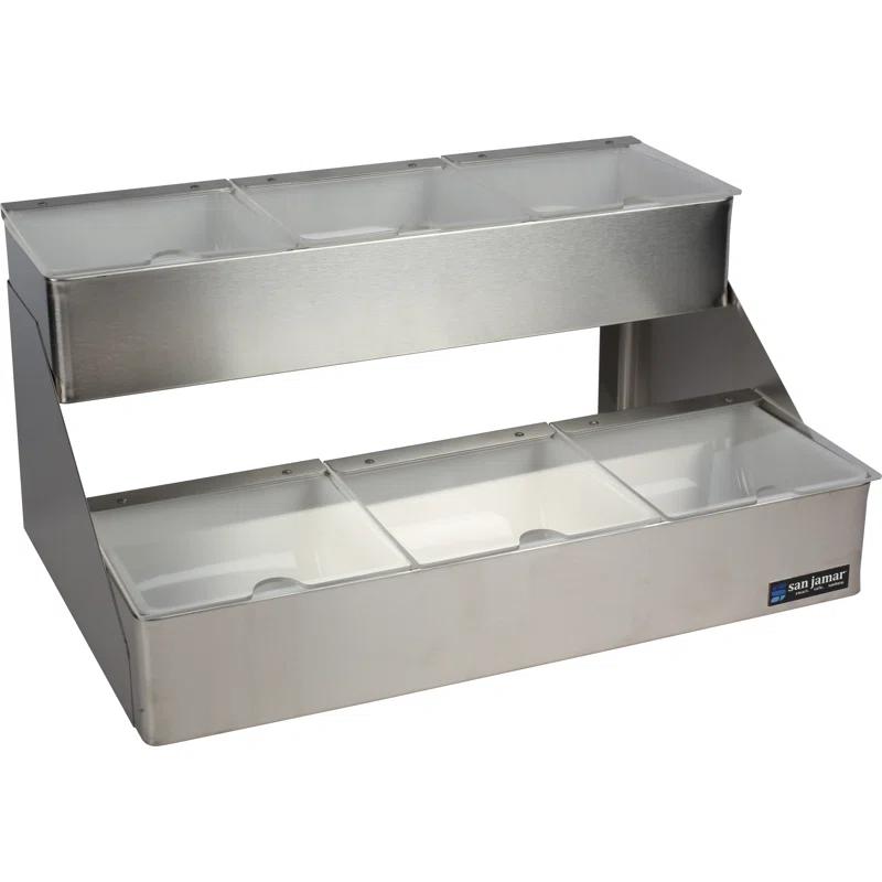 Carlisle Food Service Products Carlisle Food Service Products Stainless Steel Condiment Server