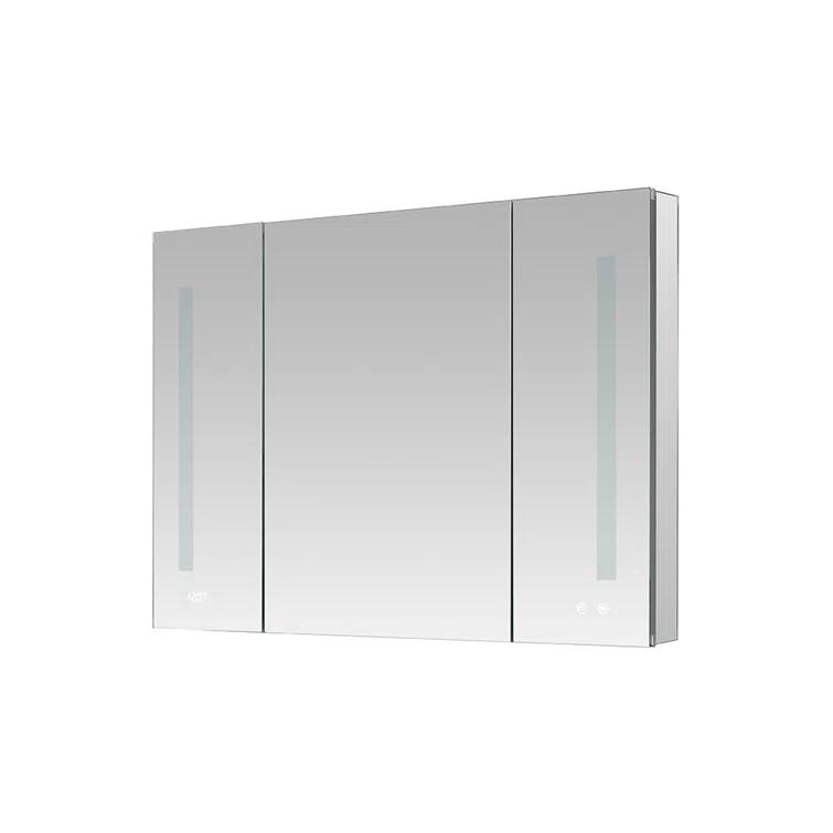 AQUADOM AQUADOM Signature Royale 36" W x 30" H x 5" D LED Medicine Cabinet, Defogger, LED 3X Makeup Mirror, Electrical Outlets