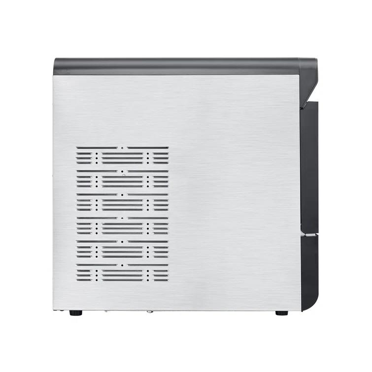 VEVOR Nugget Ice Maker, 37Lbs In 24 Hrs, Manual Auto Refill Self Cleaning Countertop Ice Maker Portable Nugget Ice Maker With Scoop And Basket
