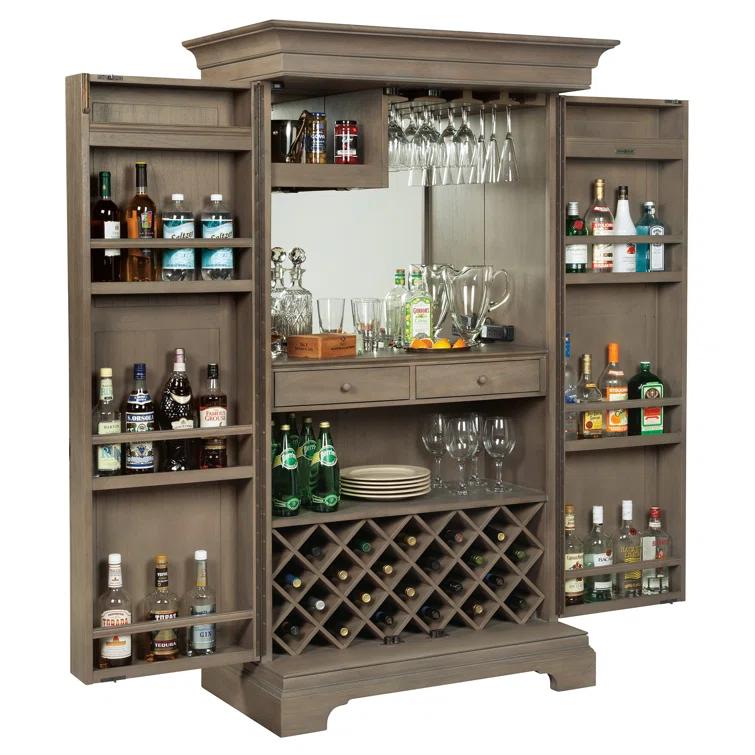 Howard Miller® 38.5'' Solid Wood Bar Cabinet