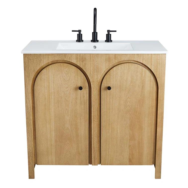 Modway Modway Appia 36'' Single Bathroom Vanity with Ceramic Top