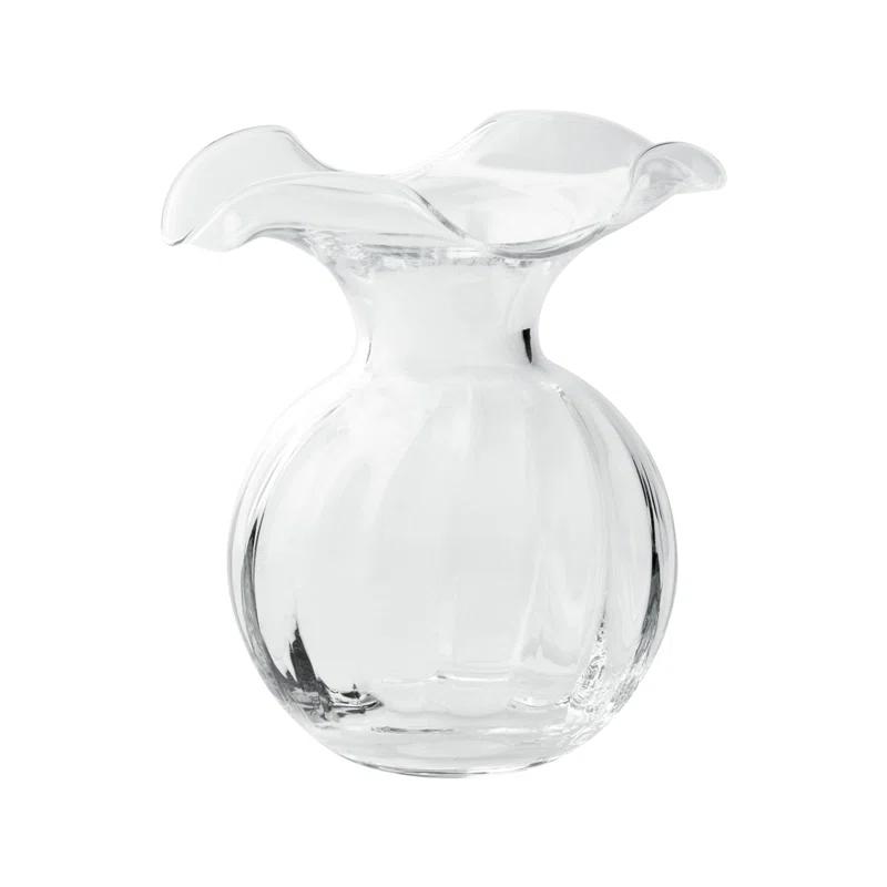 VIETRI Hibiscus Handmade Glass Table Vase