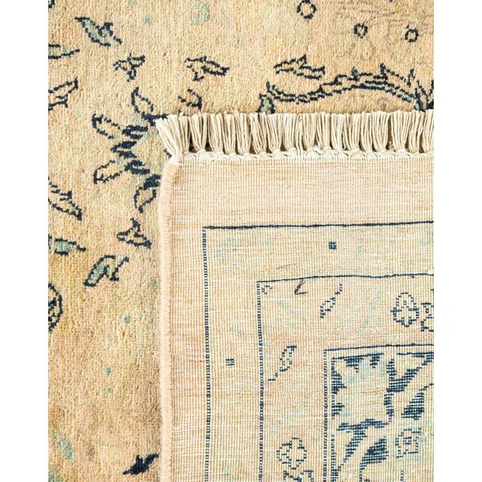 Isabelline Sholom One-of-a-Kind 6' 2" X 9' 0" 2000s Wool Area Rug in Beige