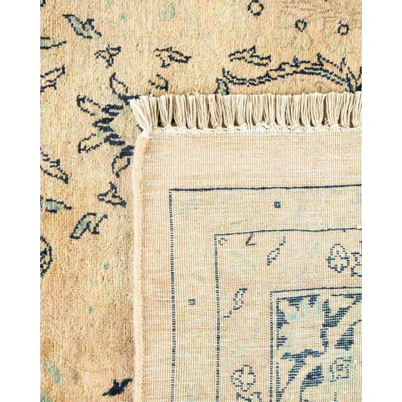 Isabelline Sholom One-of-a-Kind 6' 2" X 9' 0" 2000s Wool Area Rug in Beige