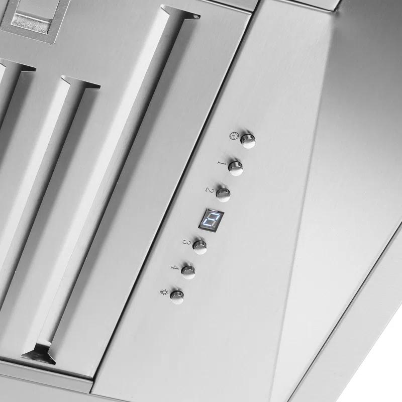 Forno Altilia 36-inch Insert Range Hood, 1200 CFM Double Motor, 4 Speed Control, All Stainless Steel FRHRE5337-36