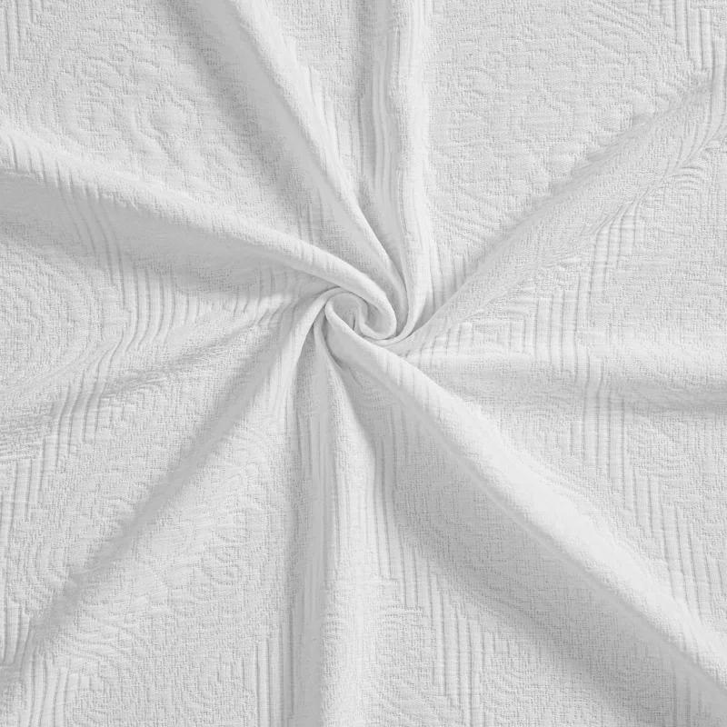 Superior Superior Florin Matelasse Jacquard Scrolling Medallion Cotton Bedspread Set With Pillow Shams