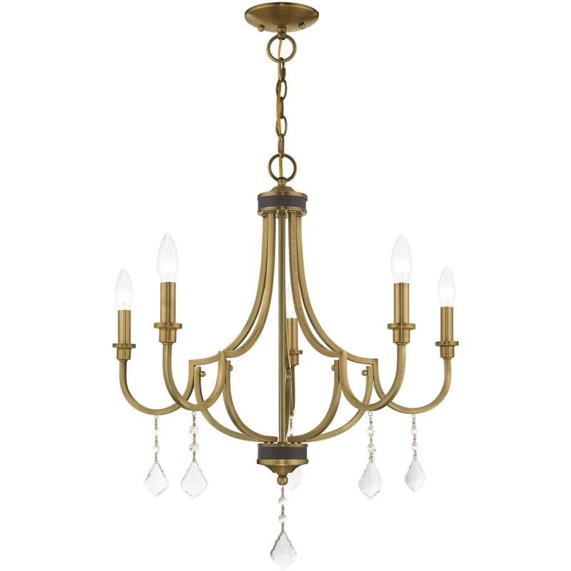 Dedric 5 - Light Dimmable Classic / Traditional Chandelier