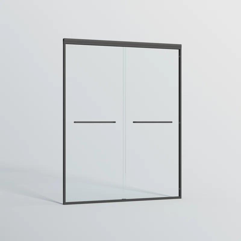EASTANA Semi-frameless bypass bathroom sliding door AADSH6269LL