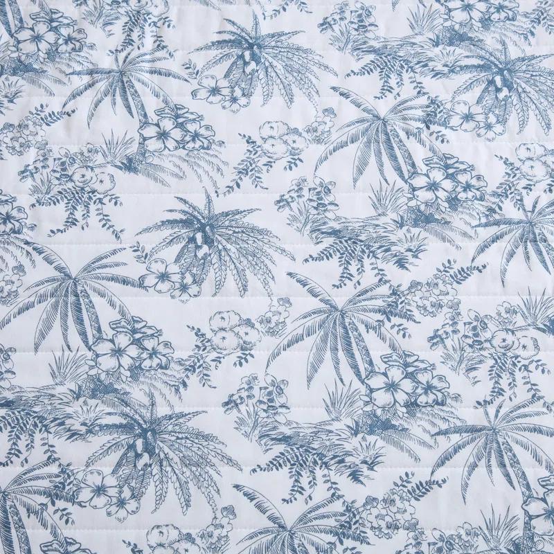 Tommy Bahama Home Tropical Cotton Floral Quilt Set