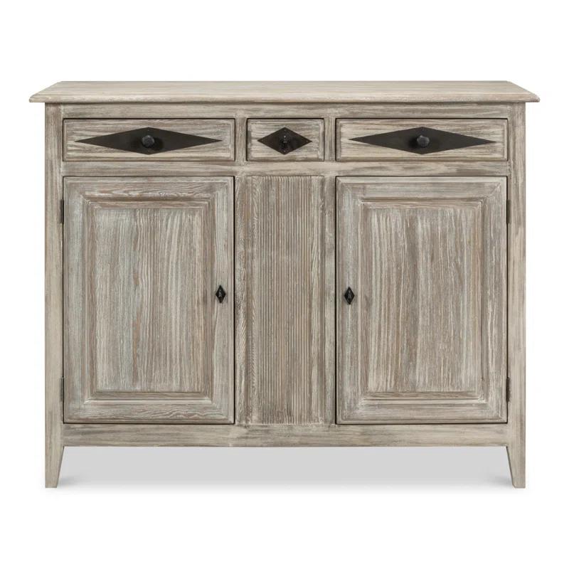 Sarreid Ltd Bungalow 54'' Solid Wood Sideboard