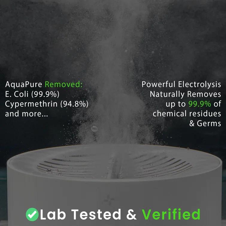 AquaPure AquaPure - Fruit and Vegetable Washing Machine, USB-Rechargeable Produce Purifier 3.94 x 1.97 in